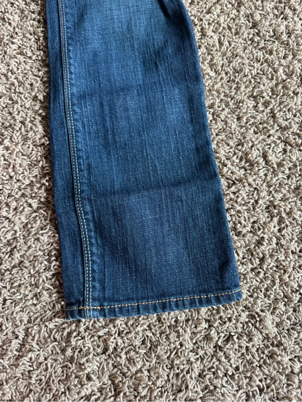 Girls 1969 Gap Dark Blue Stretch straight Jeans